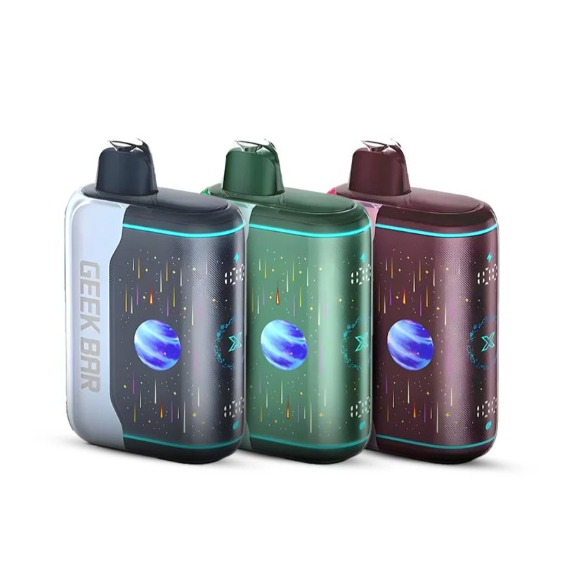 Geek Bar Pulse X 2 50K disposable vape, a 50,000-puff device with a 1000mAh battery, photographed on white