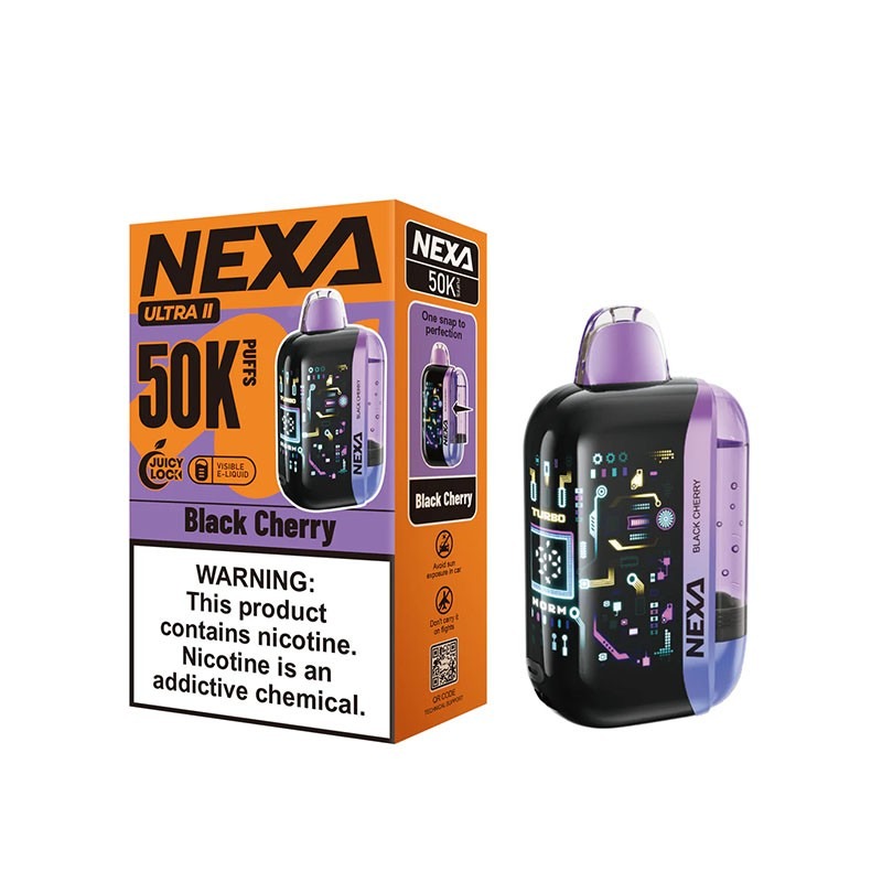 NEXA Ultra 2 50K disposable vape, front view